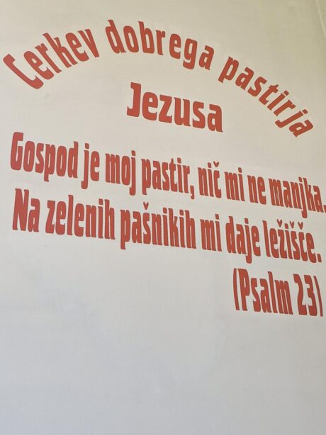 Evangeličanska cerkev Moravske Toplice notranjost